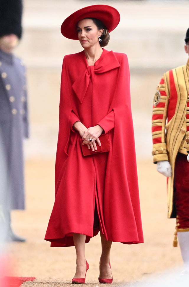 kate middleton red dress