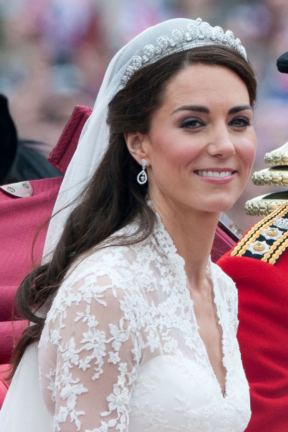 Kate Middleton's wedding hair - Duchess of Cambridge wedding day