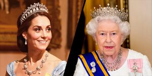 Kate Middleton, The Queen wearing tiaras