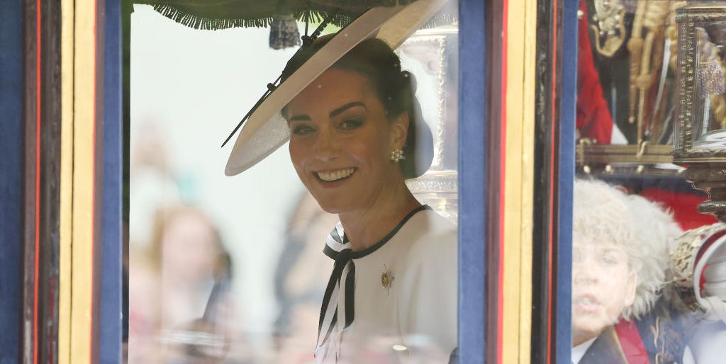 Princess of Wales turns to British fashion for her parade appearance Princess of Wales turns to British fashion for her parade appearance