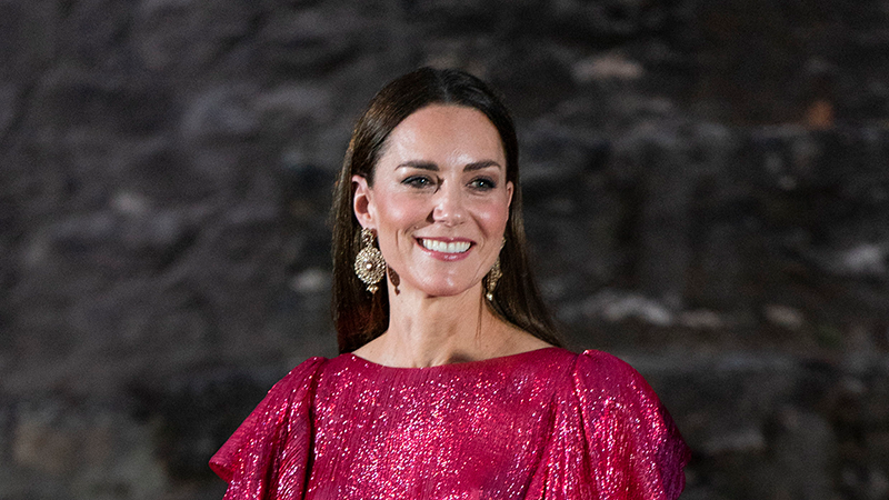 Kate Middleton wears two pink dresses for wedding in Jordan