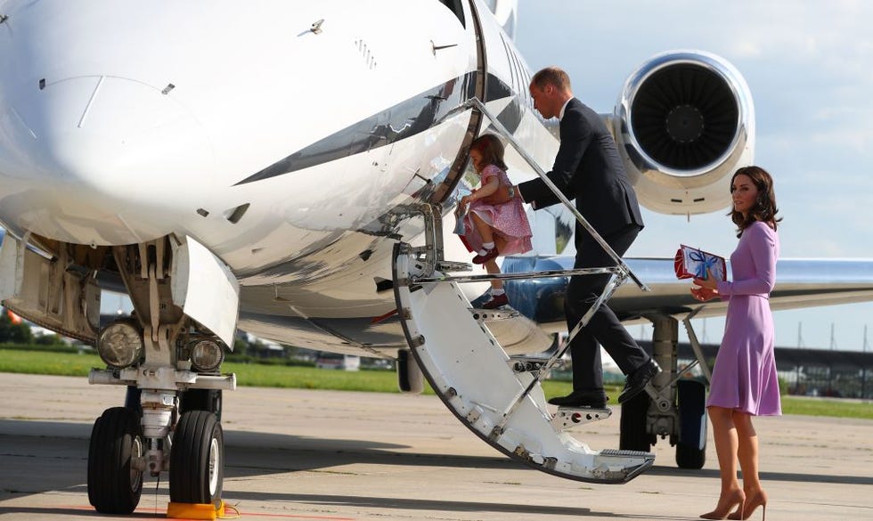 Why Kate Middleton usually gets two plane seats when she travels