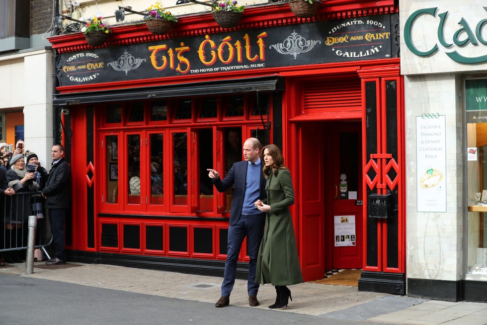 kate Middleton con vestido verde en Irlanda