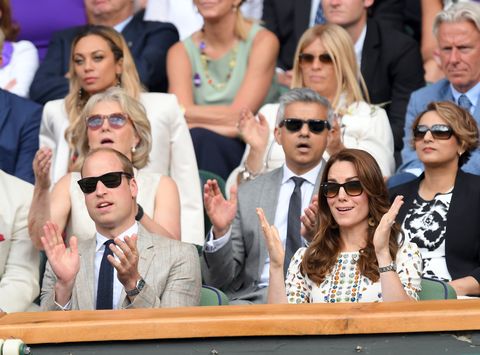 Kate Middleton at Wimbledon  - Kate Middleton and Prince William