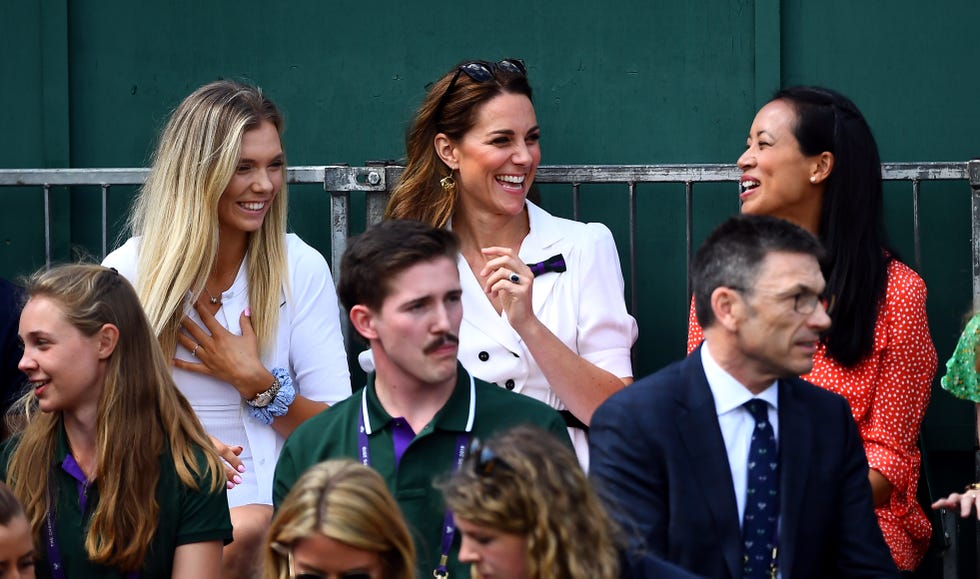 Kate Middleton, Kate Middleton Wimbledon, Kate Middleton look, Kate Middleton vestido blanco