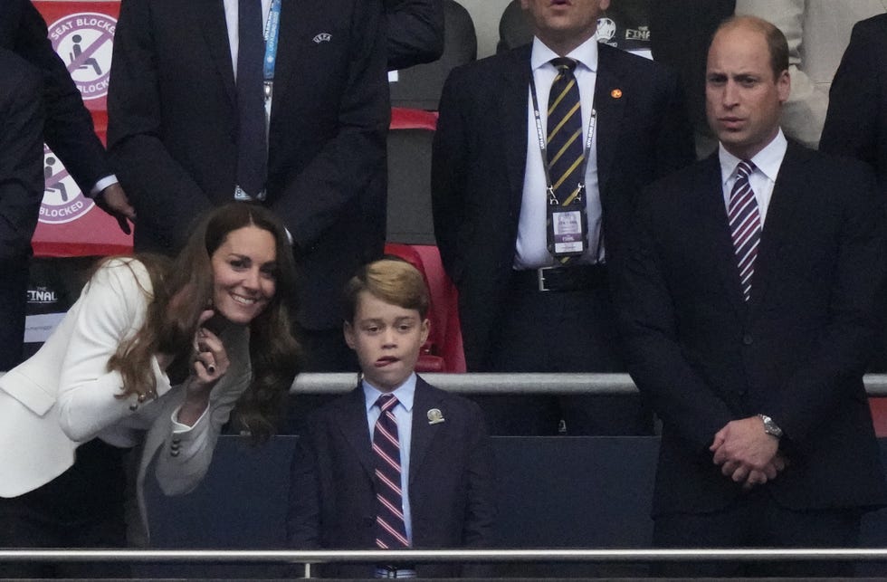 kate middleton y los principes george y william