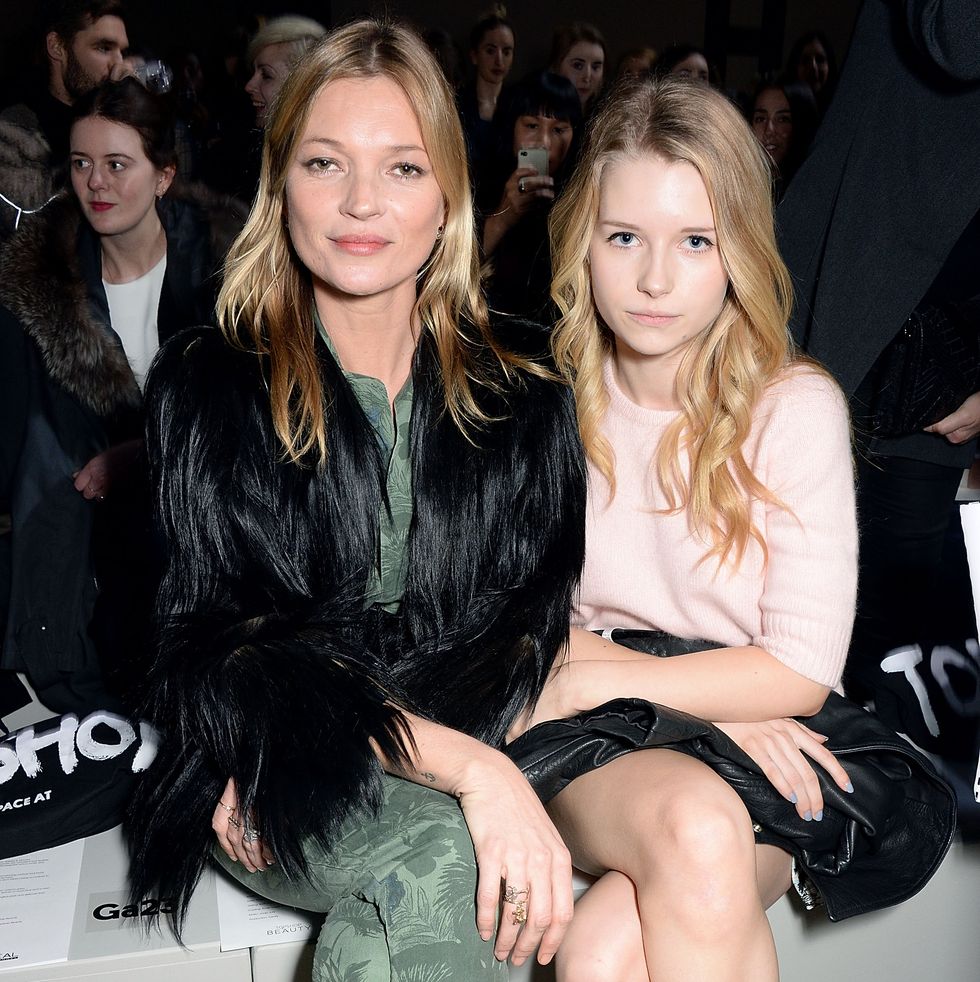 topshop unique front row london fashion week aw14