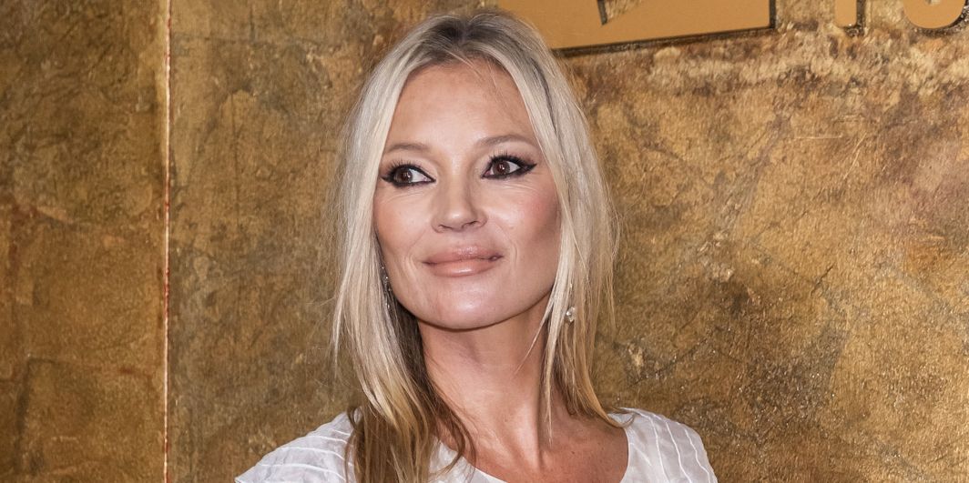 Kate Moss Flaunts Her Epic Abs In A Naked Dress