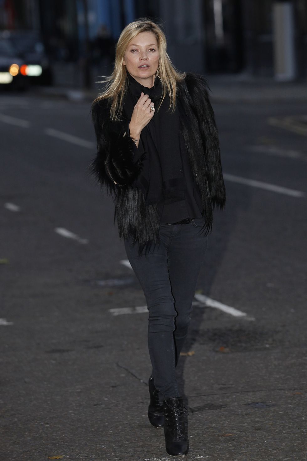 kate moss and jamie hince sighting in london november 24, 2011