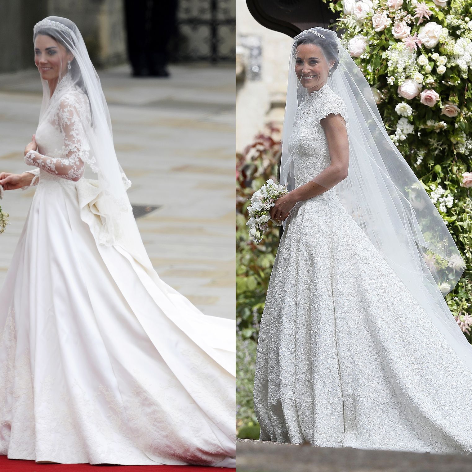 Photos From Pippa Middleton's Wedding That Are the Same as Kate Middleton's Wedding