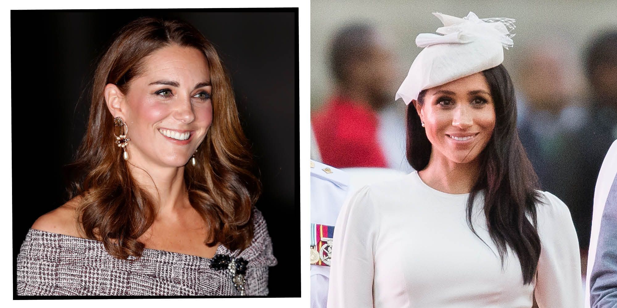 Meghan Markle and Kate Middleton Twin in Polka Dots