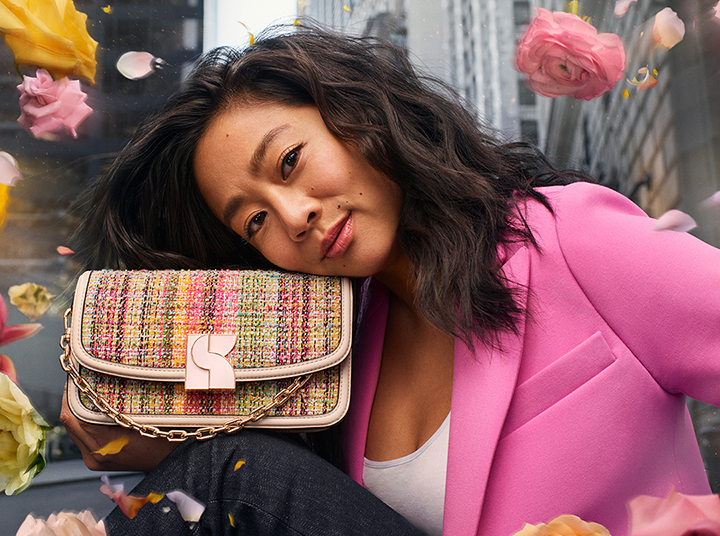 Stephanie Hsu Stars in a New Campaign with Kate Spade