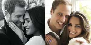 How Prince Harry and Meghan Markle's engagement photos compare to William and Kate's