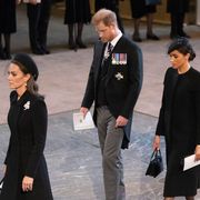 prince william, kate middleton, prince harry, and meghan markle