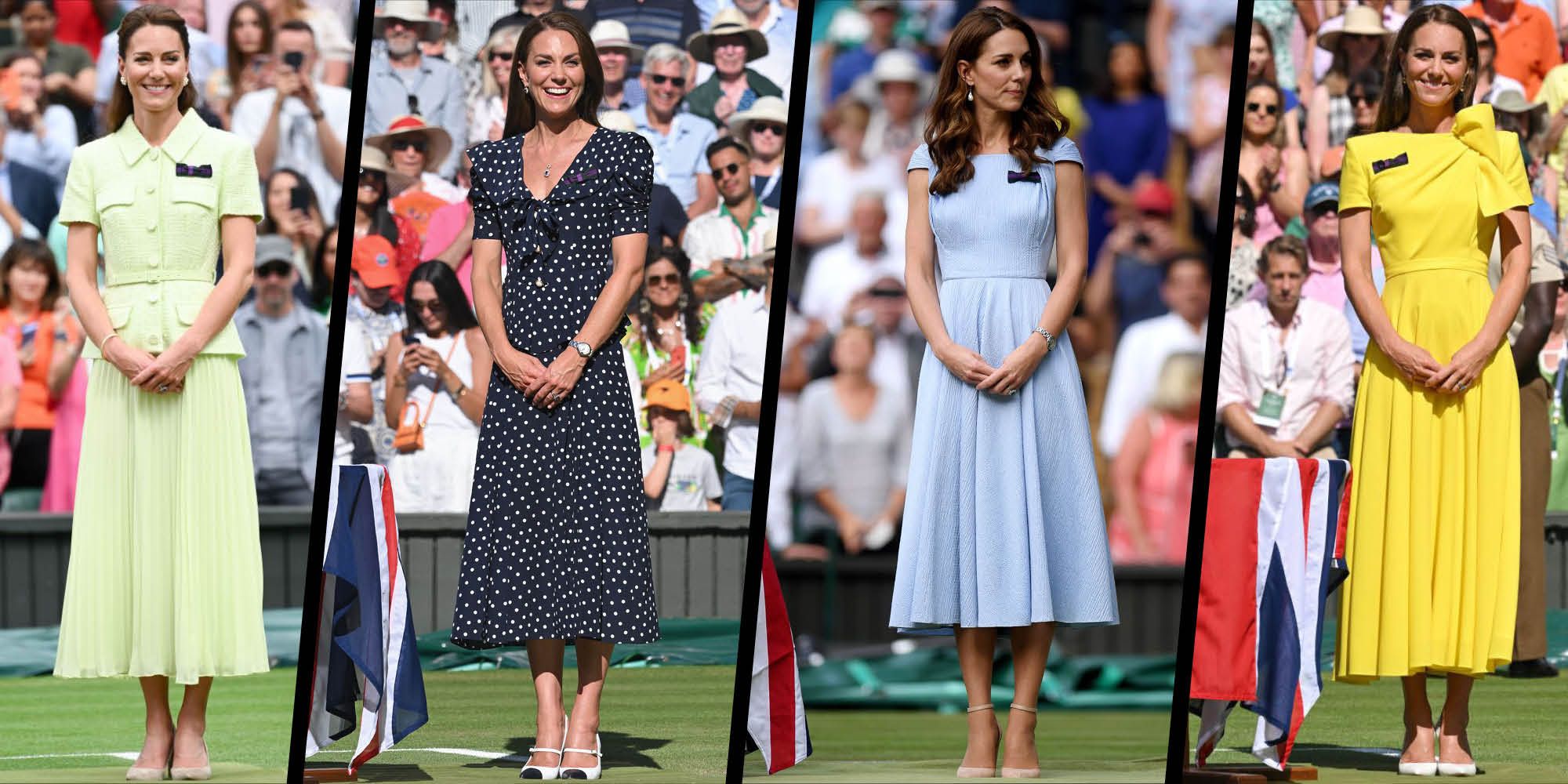 Kate Middleton wears baby blue summer dress for a day at the polo