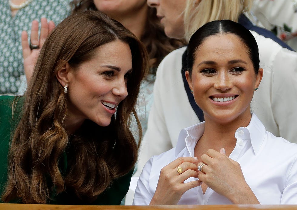 Kate Middleton, Meghan Markle, Duquesa de Sussex, Duquesa de Cambridge, Wimbledon, Final Wimbledon, Simona Halep, Serena Williams, Kate Middleton y Meghan Markle