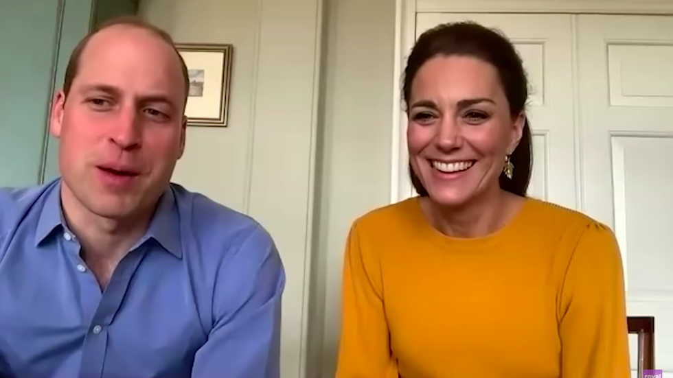 kate middleton and prince william zoom call