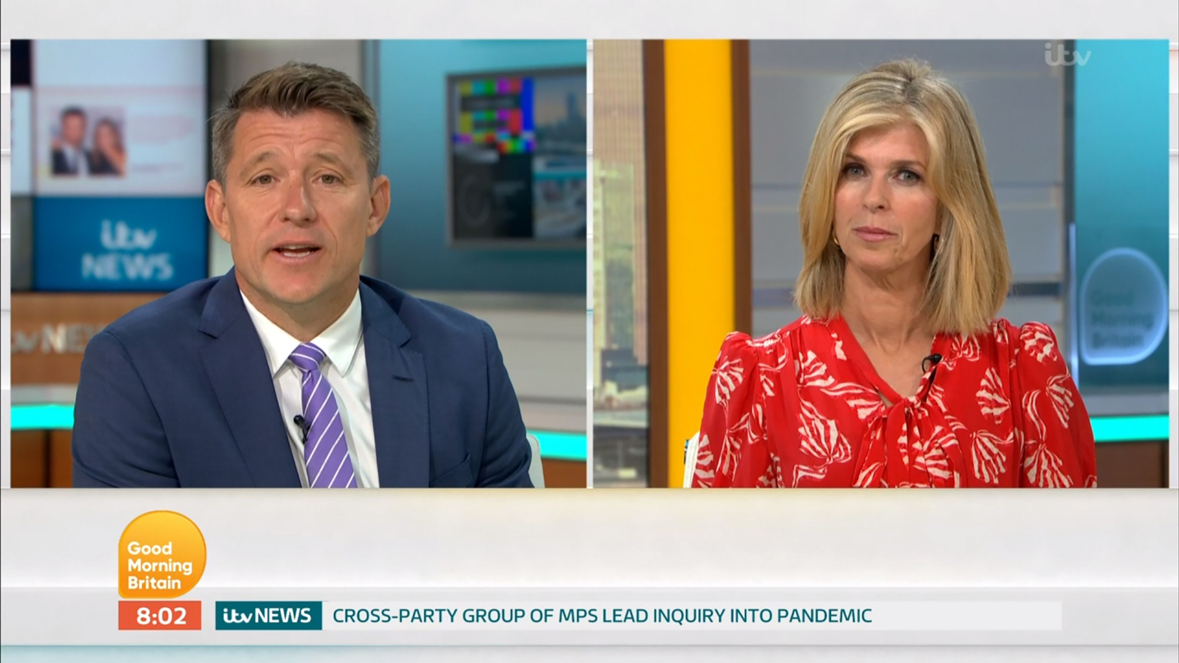 Kate Garraway Makes Poignant Return To Good Morning Britain