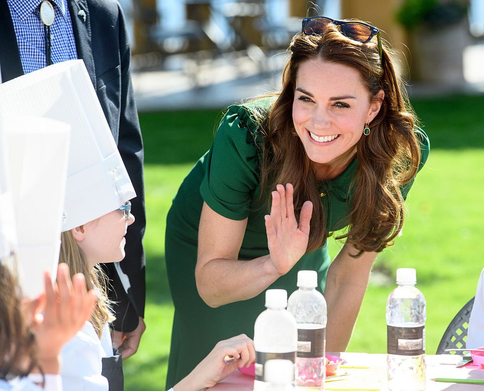 kelowna , canada   september 27  no uk sales for 28 days catherine, duchess of cambridge visits mission hill winery on september 27, 2016 in kelowna, canada  photo by poolsam husseinwireimage