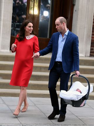 Kate Middleton And Williams After Baby Louis' Birth