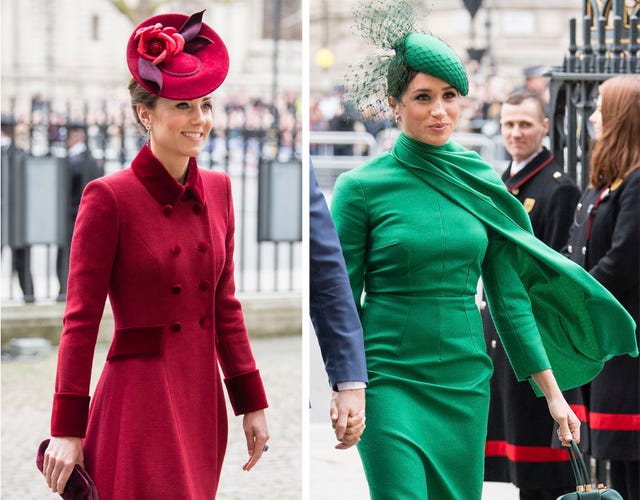 Meghan Markle y Kate Middleton, duelo de estilo en Westminster