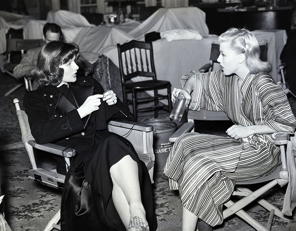 Katharine Hepburn and Ginger Rogers