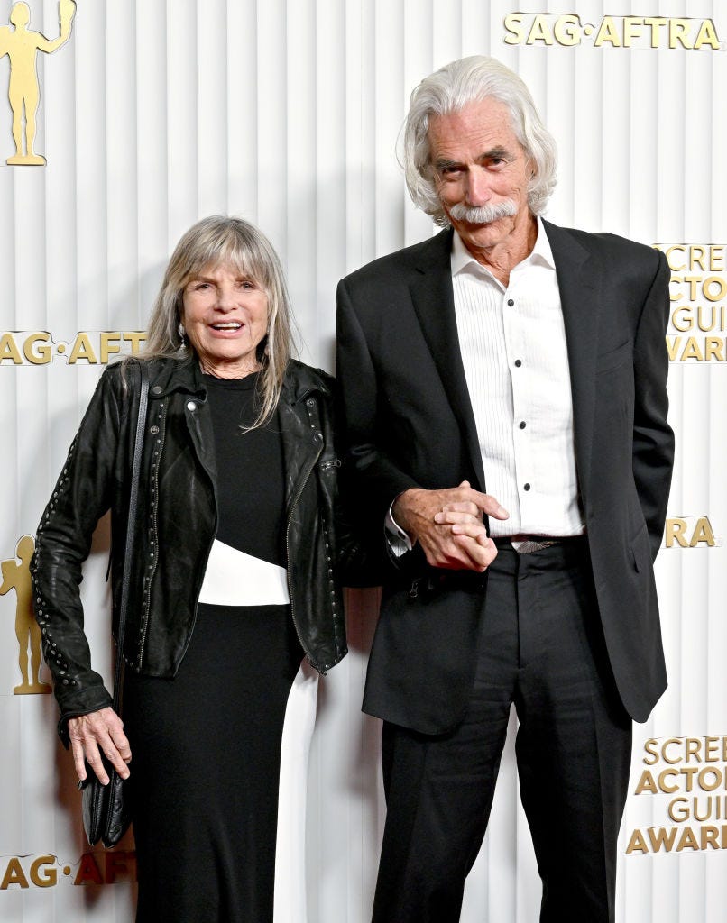 '1883' Star Sam Elliott and Wife Katharine Ross Make Rare Appearance at ...