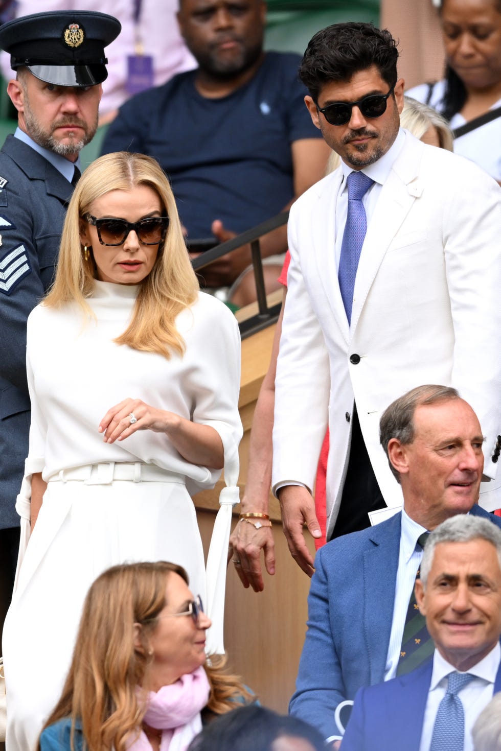 Wimbledon 2024 Day 1 celebrity sightings