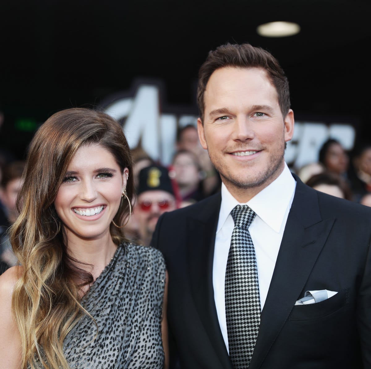 Chris Pratt and Katherine Schwarzenegger at 'Avengers' Red Carpet Chris Pratt and Katherine Schwarzenegger at 'Avengers' Red Carpet