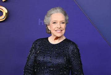 kathy bates attends the 76th primetime emmy awards