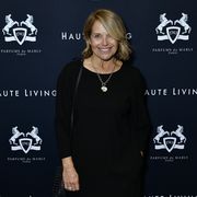 katie couric at haute living celebrates kelly ripa and the release of "live wire" with parfums de marly and telmont champagne at scarpetta