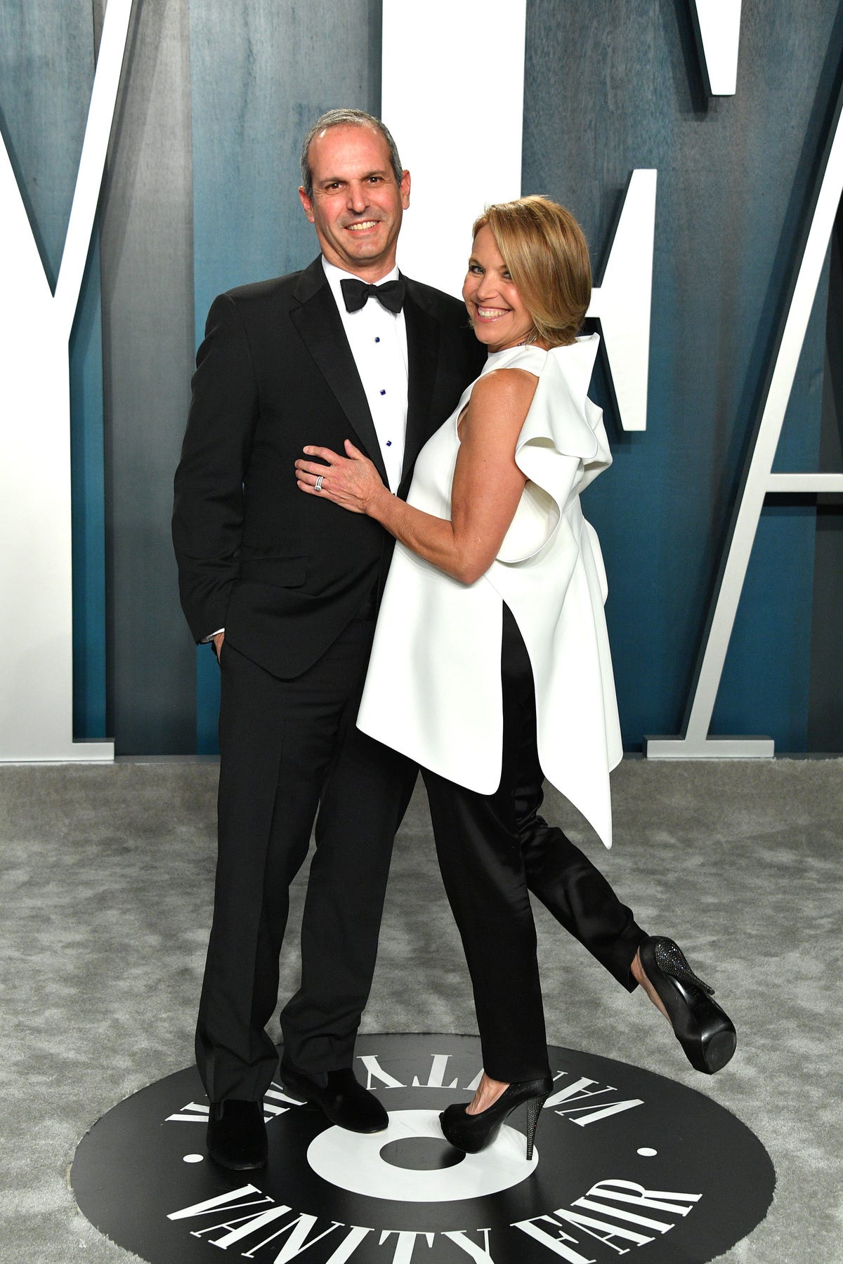 former nbc broadcast journalist and 'today' show star katie couric and her husband, john molner