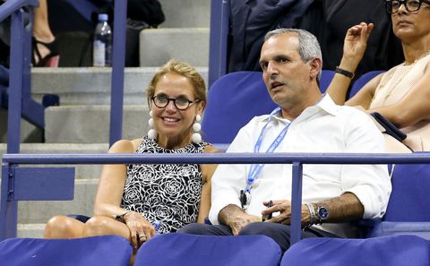Katie Couric at the US Open 2018