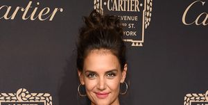 katie holmes 2023 outfits see through embroidered gown