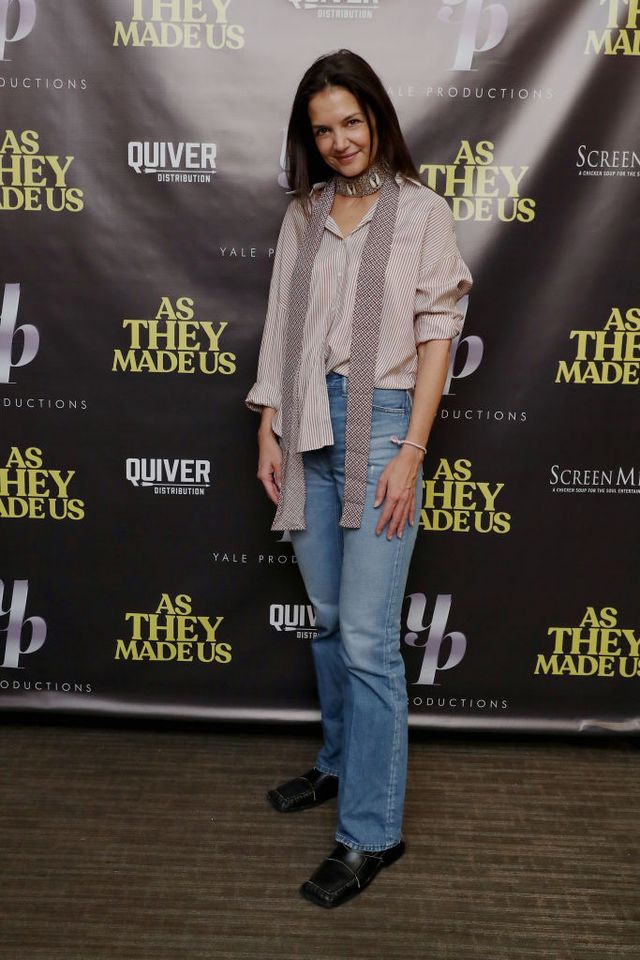 Katie Holmes is seen in Midtown on July 20 2022 in New York City