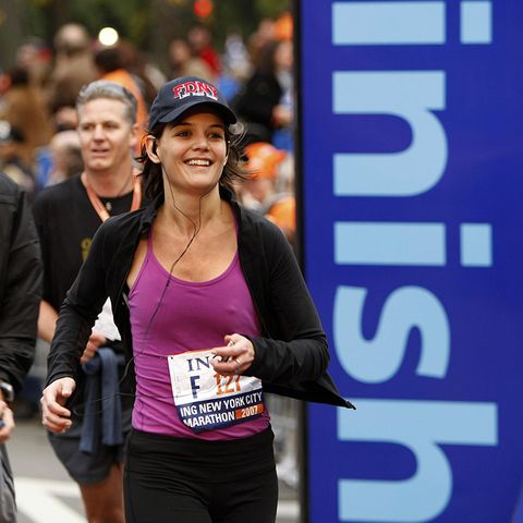 Katie Holmes is a Celebrity Marathoner
