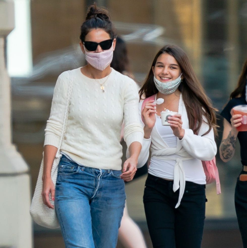 katie holmes with daughter suri cruise