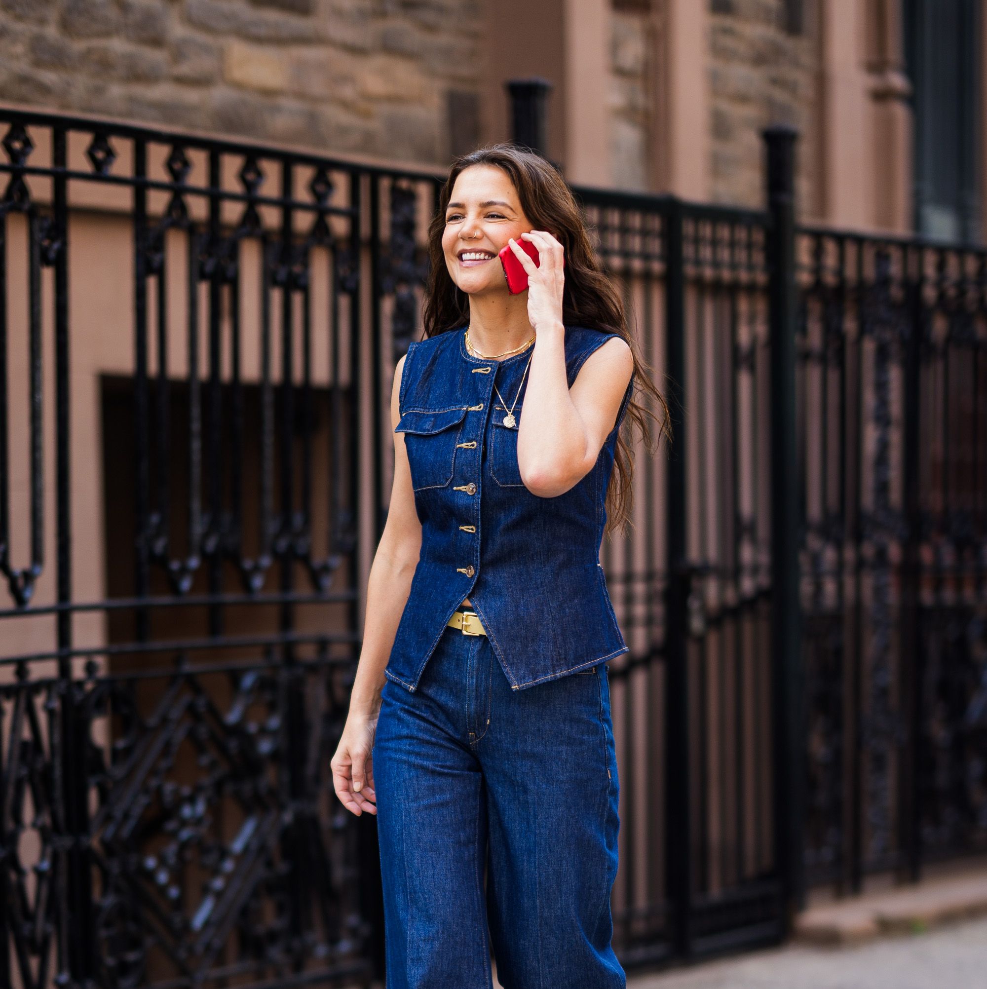 Katie Holmes' Go-To Jeans Are 60 Percent Off at Banana Republic