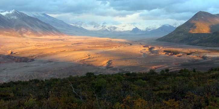 Highland, Mountainous landforms, Natural landscape, Nature, Mountain, Wilderness, Sky, Natural environment, Hill, Tundra, 