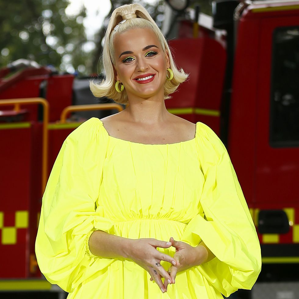 katy perry performs fight on concert for firefighters and bushfire victims in regional victoria
