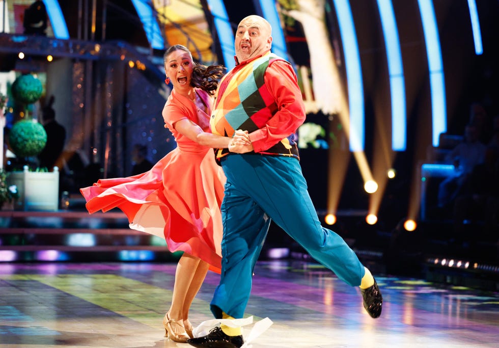 Katia Jones, Wayne Evans, comes strictly dance