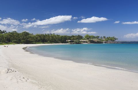 kauna'oa beach, hawaii