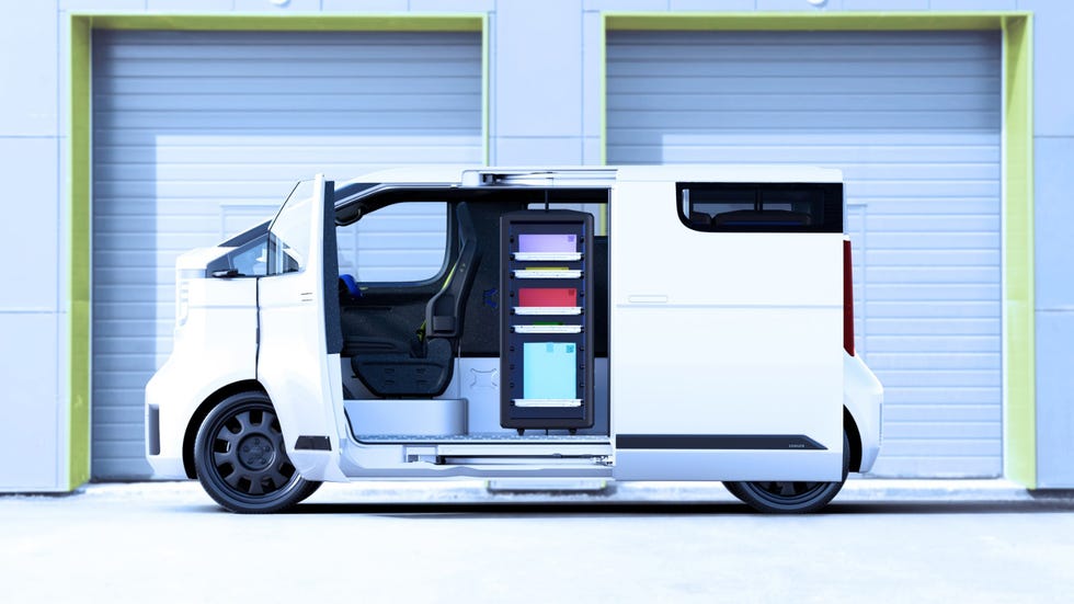Toyota’s electric minivan concept imagines flexibility of use in a nice package