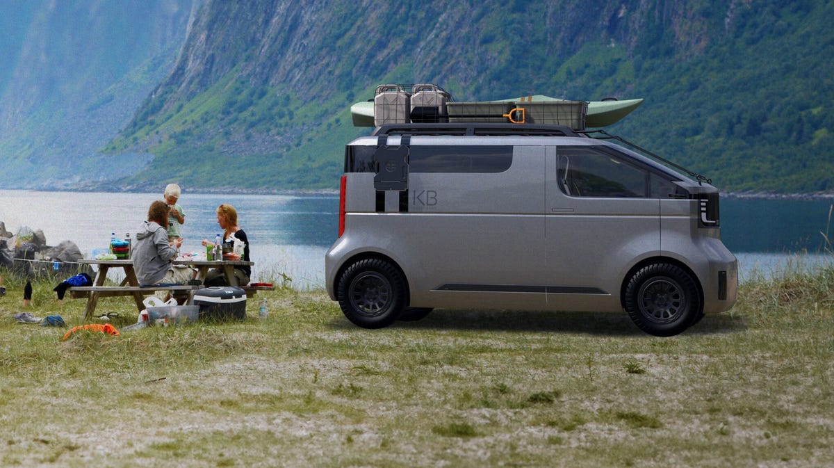 Tiny Toyota Electric Van Concept Imagines Flexibility of Use in Cute