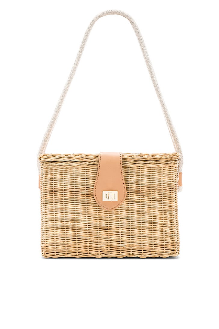 Handbag, Bag, Shoulder bag, Fashion accessory, Beige, Tote bag, Wicker, 
