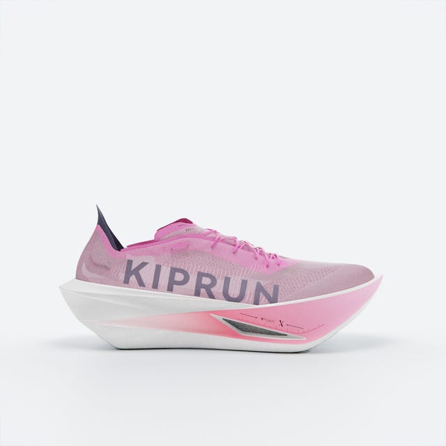 sportive running shoe designed for performance