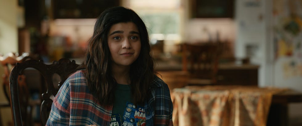 iman vellani as ms marvelkamala khan in marvel studios' the marvels photo courtesy of marvel studios © 2023 marvel