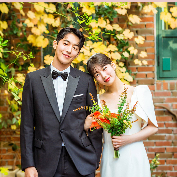 韓国 ウェディングドレス大人気 二次会ドレス 結婚式 花嫁 ドロップ
