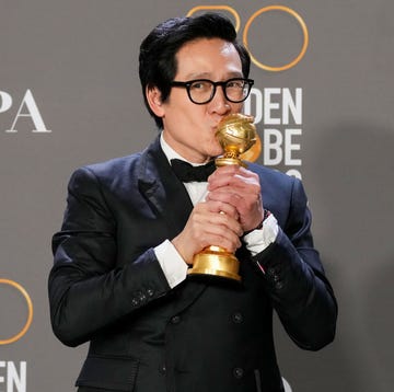 80th annual golden globe awards press room