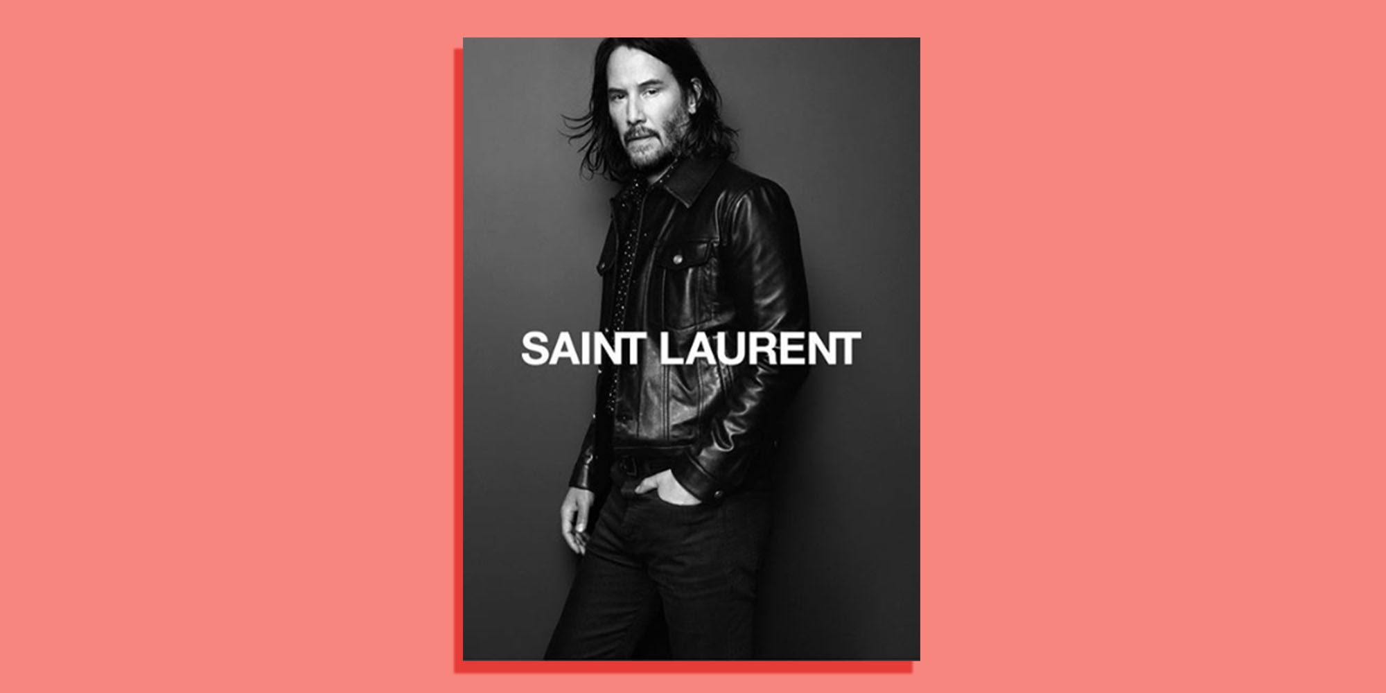 Keanu reeves model shop saint laurent